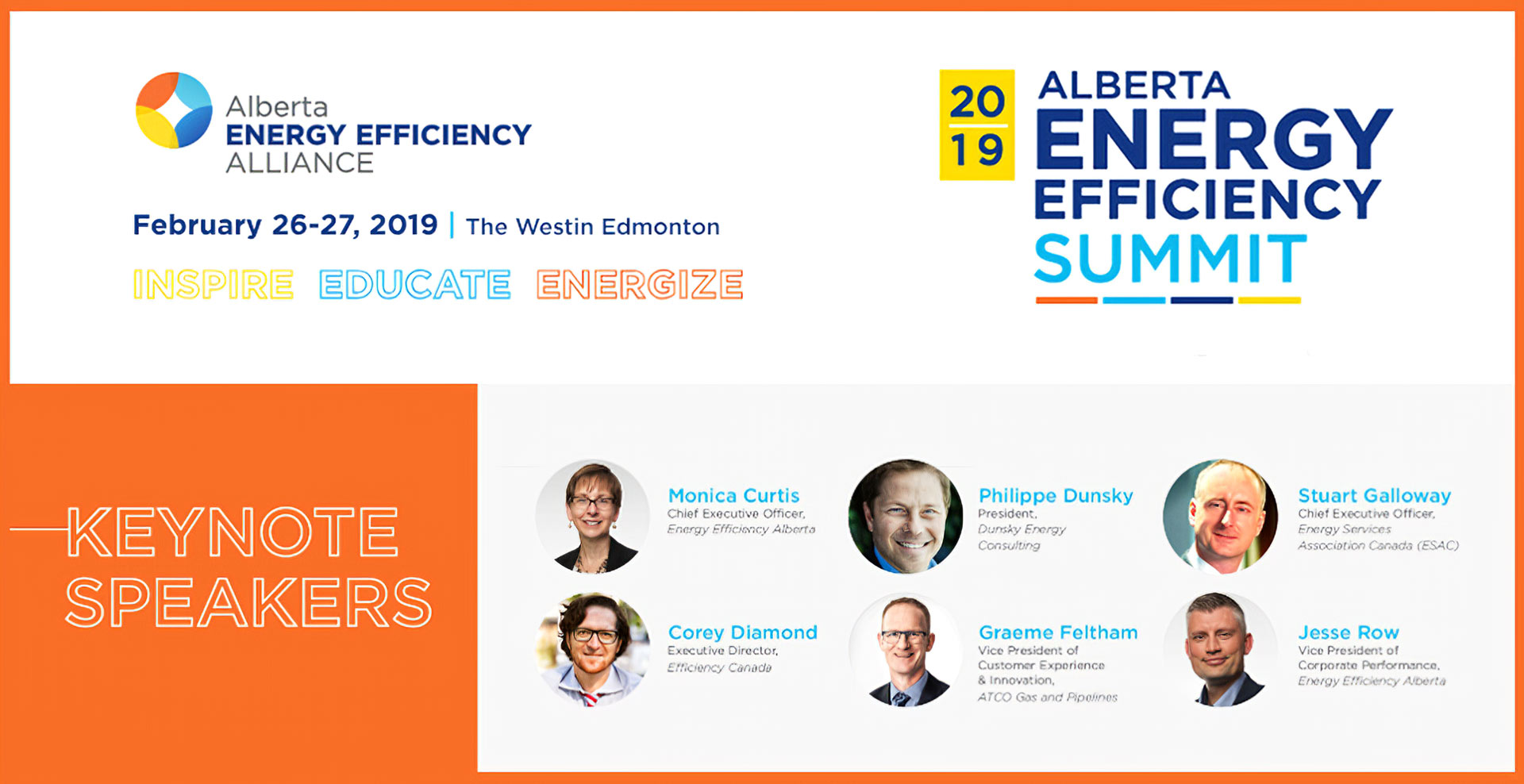 Alberta Energy Efficiency Summit 2019 | Edmonton, Alberta